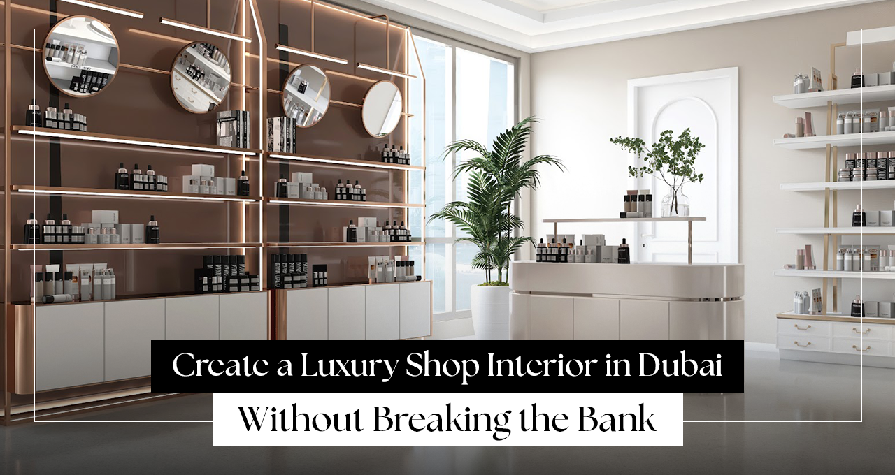 Budget vs. Brilliance: How to Create a Luxury Shop Interior in Dubai Without Breaking the Bank
