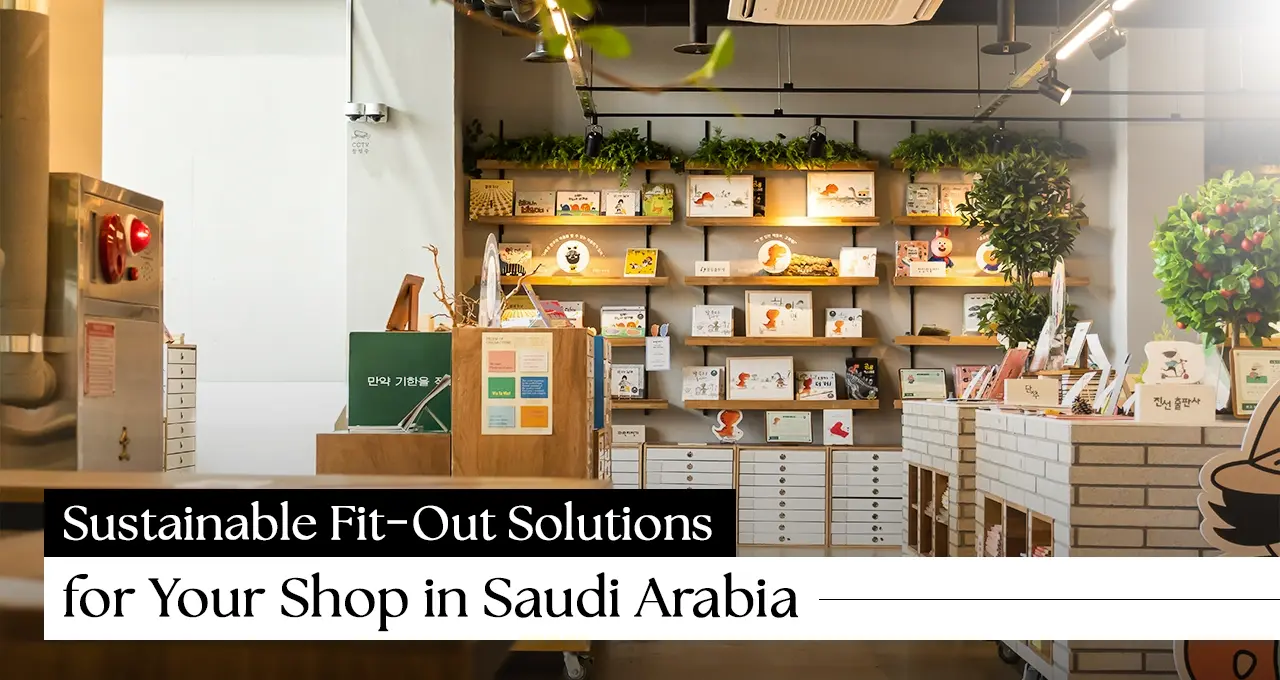 Green Retail: Sustainable Materials and Practices for Your Retail Fit-Outs in Saudi Arabia