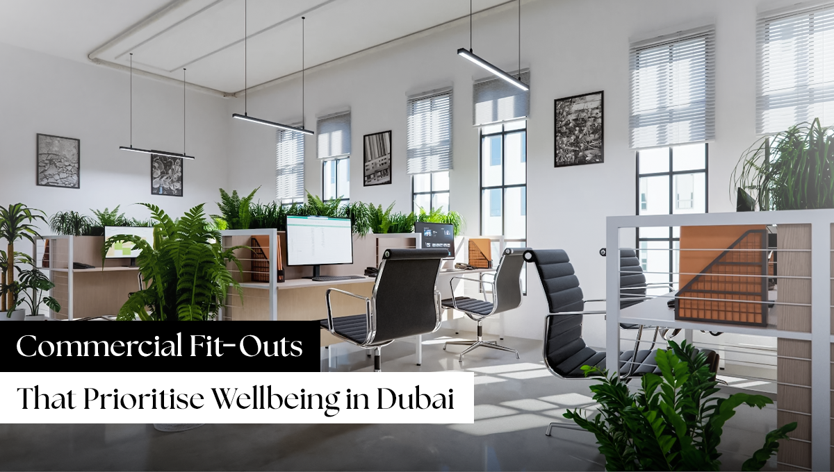 The Future of Work: Commercial Fit-Outs Focused on Wellbeing and Mental Health